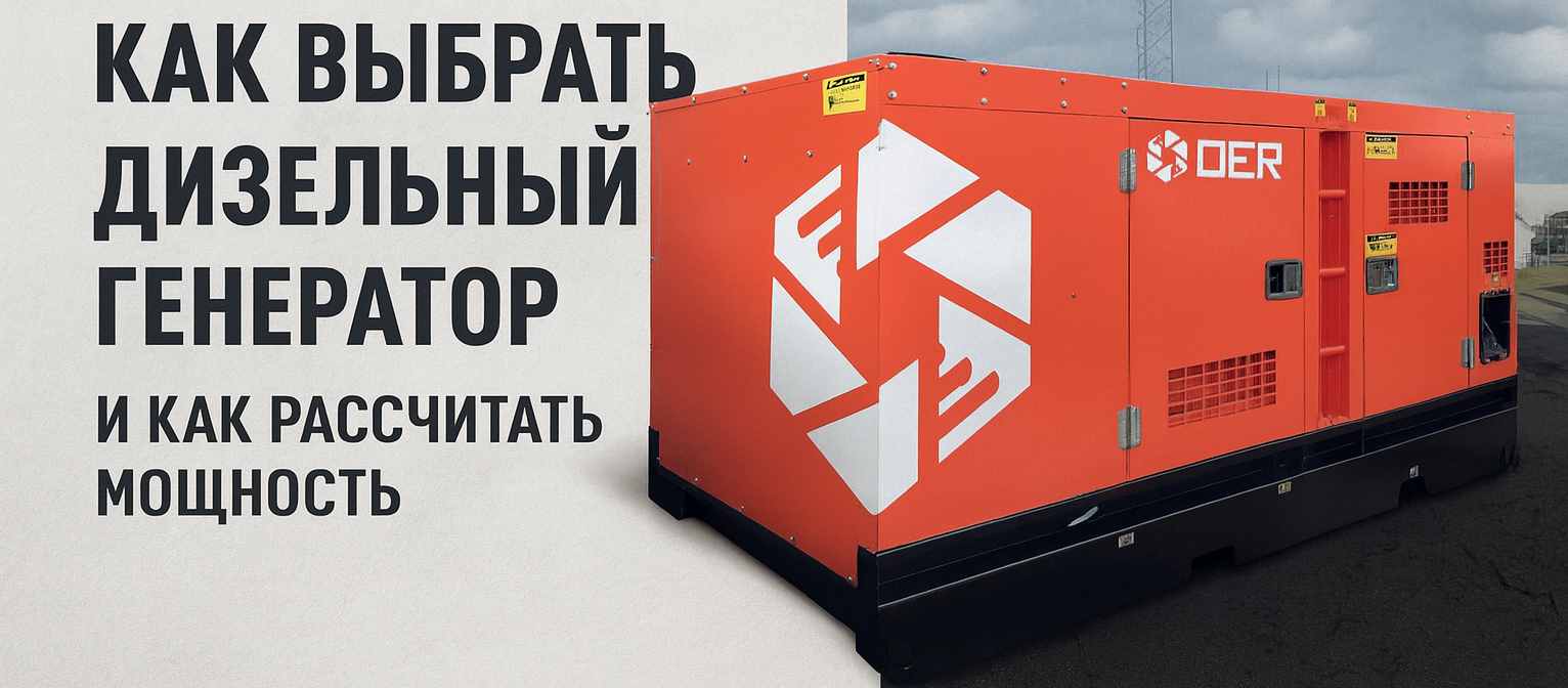 Как выбрать дизельный генератор и как рассчитать мощность Как выбрать дизельный генератор и как рассчитать мощность