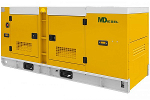 Дизельный генератор MitsuDiesel МД АД-120С-Т400-1РКМ29 в шумозащитном кожухе ДизельЭнергоРесурс
