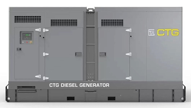Дизельный генератор CTG 750SD в кожухе с АВР ДизельЭнергоРесурс
