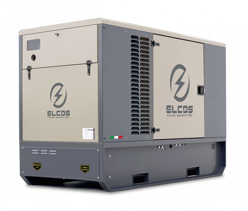 Дизельный генератор Elcos GE.AIS5.061/060.SS 400/230 с АВР ДизельЭнергоРесурс