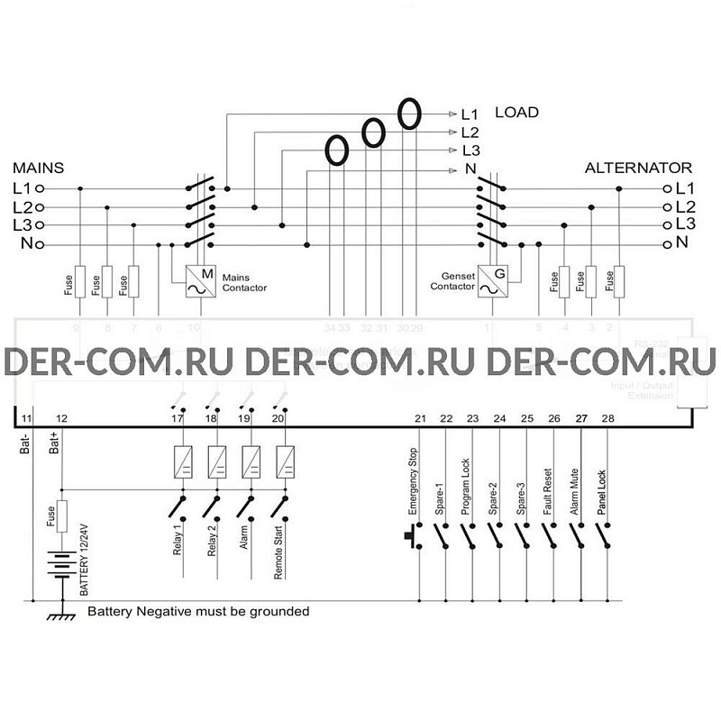 Контроллер Datakom DKG-329 ДизельЭнергоРесурс
