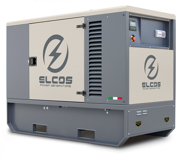 Дизельный генератор Elcos GE.AI.033/030.SS 400/230 ДизельЭнергоРесурс