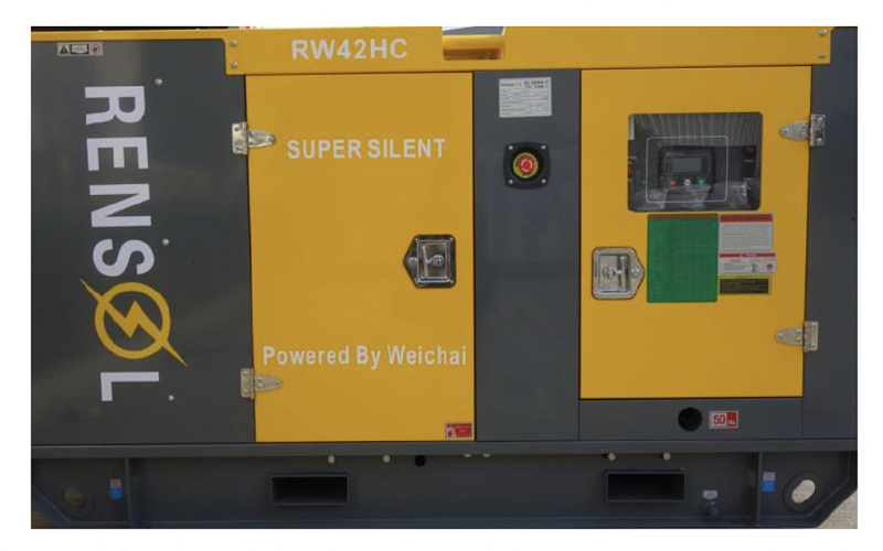 Дизельный генератор Rensol RW 50 HC в кожухе с АВР ДизельЭнергоРесурс