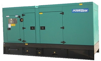 Дизельный генератор PowerLink GMS250PXS в кожухе ДизельЭнергоРесурс