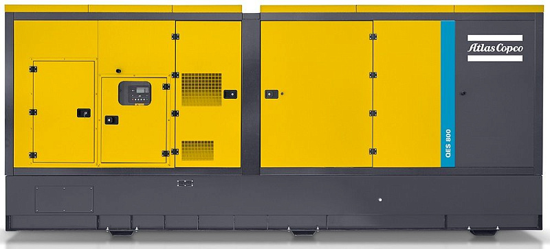 Дизельный генератор Atlas Copco QES 800 с АВР ДизельЭнергоРесурс