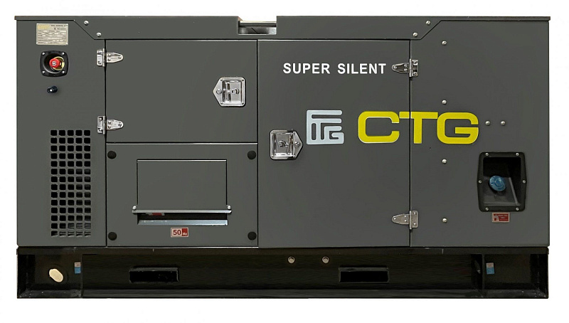 Дизельный генератор CTG 275SD в кожухе с АВР ДизельЭнергоРесурс