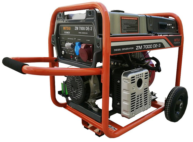 Дизельный генератор Mitsui Power ZM 7000 DE-3 с АВР ДизельЭнергоРесурс