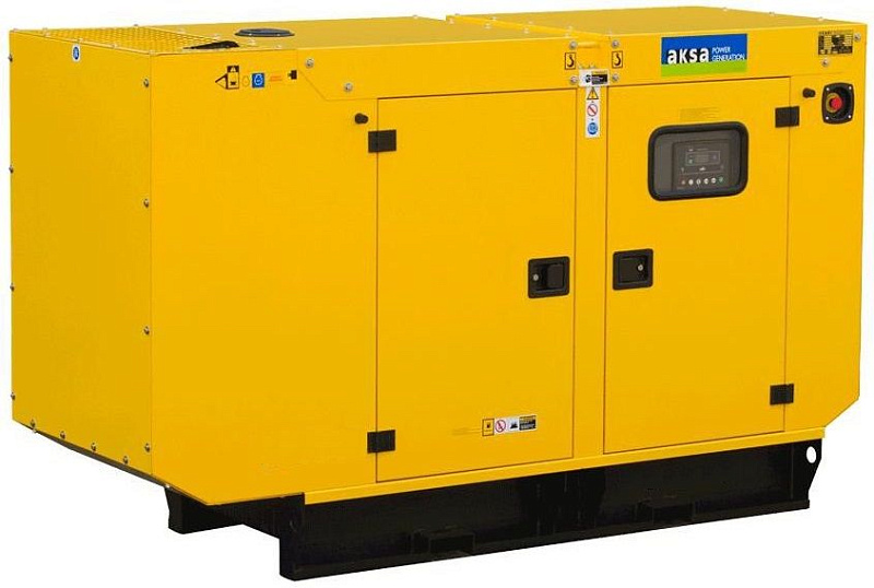 Дизельный генератор Aksa APD50A в кожухе с АВР ДизельЭнергоРесурс