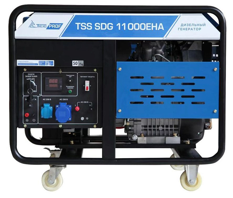 Дизельный генератор ТСС SDG 11000EHA с АВР ДизельЭнергоРесурс