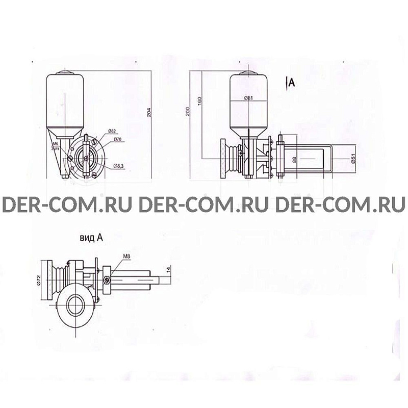 Электрический регулятор оборотов ПРТ02 ДизельЭнергоРесурс