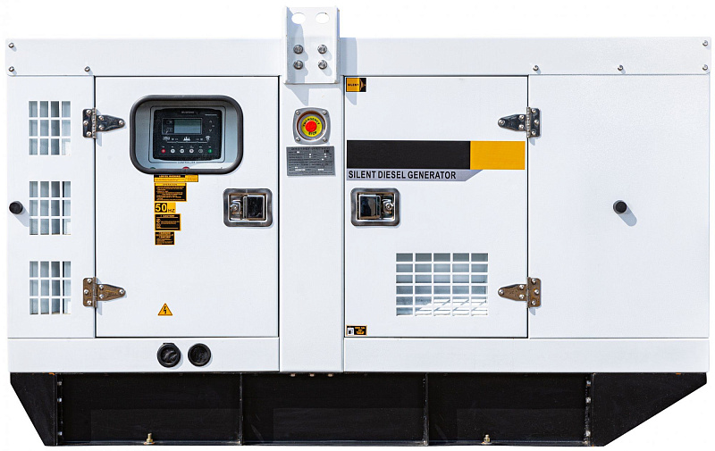 Дизельный генератор EcoPower АД100-T400ECO R в кожухе ДизельЭнергоРесурс