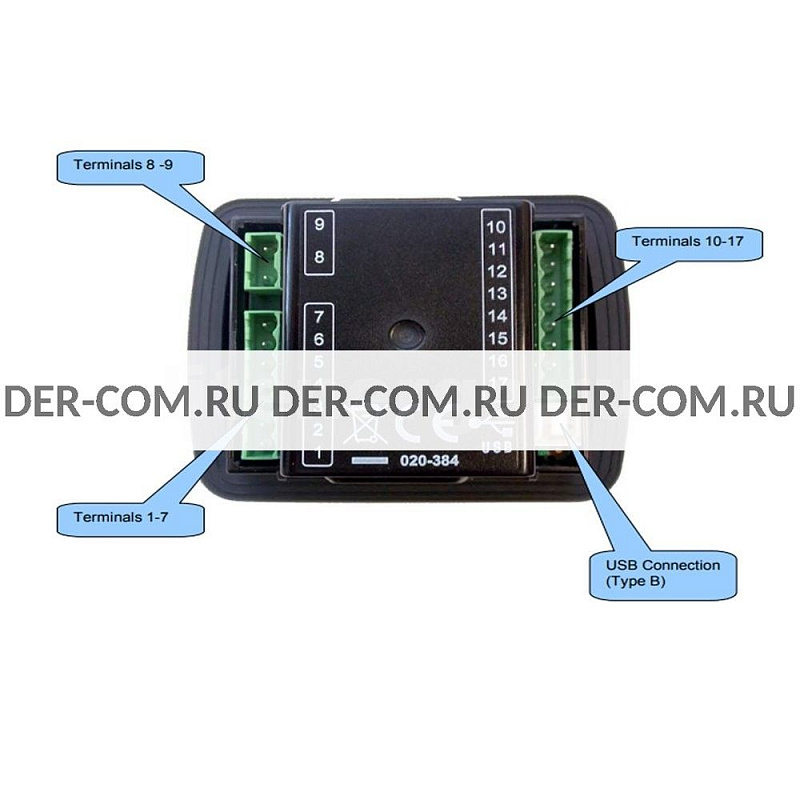 Контроллер DSE3110 MPU. ДизельЭнергоРесурс